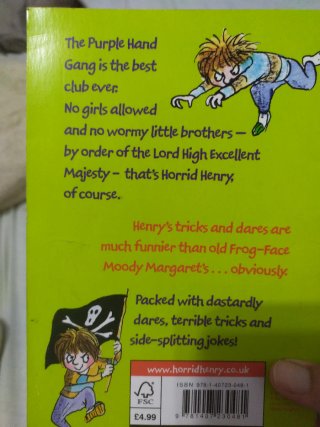lote libros tipo Horrid Henry