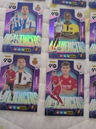 Cromos Panini Adrenalyn Influencers 2025-2026