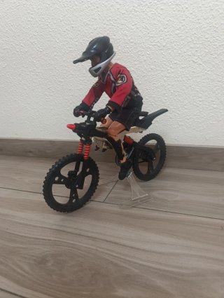 Action Man Moto de Montaña Cromada