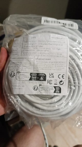 Cable de red LAN CAT6 30 metros