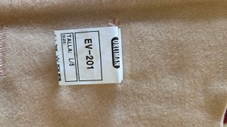 Faja Sacrolumbar Beige y Roja Talla Única