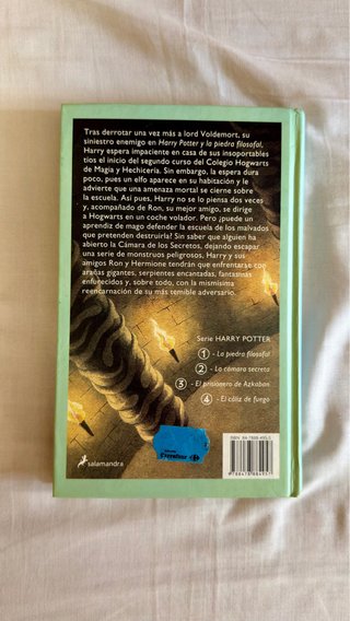 Pack Harry Potter 1 y 2 - Tapa Dura (Edición 2001)