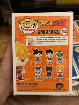 Funko Pop! Dragon Ball Z Super Saiyan Goku #14