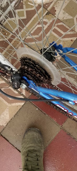 Bicicleta de Montaña Azul