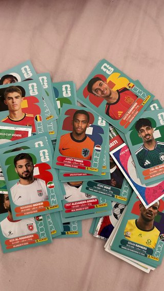 Cromos del Mundial Panini