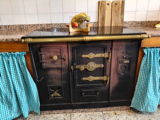 Cocina antigua hierro fundido Hergóm