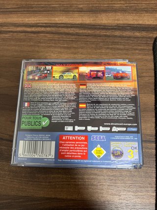 Sega GT Dreamcast - Juego de Carreras