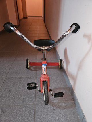 Triciclo giocattolo anni '60