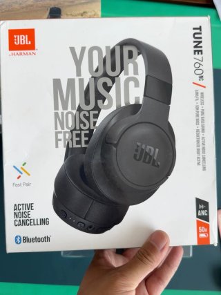 Auriculares JBL Tune 760NC Bluetooth ANC Negros