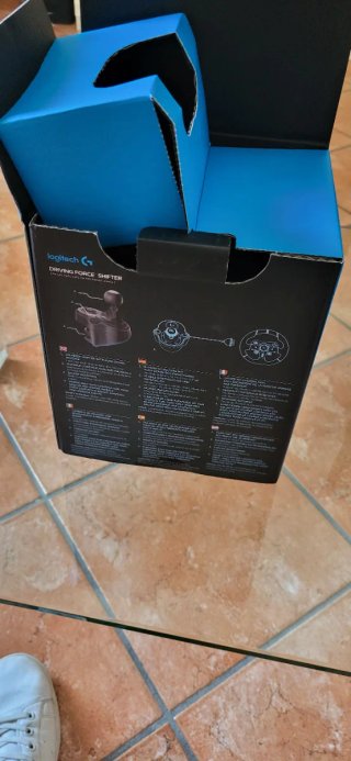 Cambio Logitech Driving Force Shifter