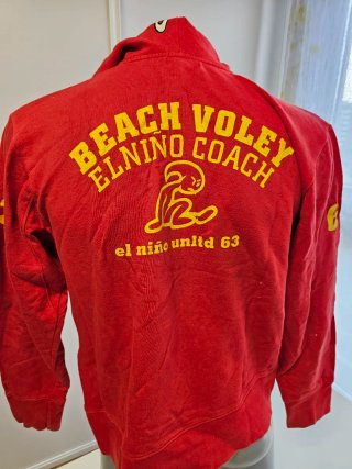 Sudadera El Niño Hombre Talla S Roja