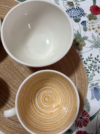 Taza y bolw cerámica Iván Ros