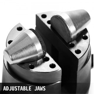 Morsa de Bola, Herramienta de Configuración de Grabado de 5", Morsa de Bloque de Grabado con Rotación de 360°, 35 PCS de Herramientas de Bloque de Grabado de Joyería, Bloque Estándar para Incrusta...