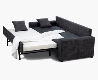Sofá cama Tayber beige tela