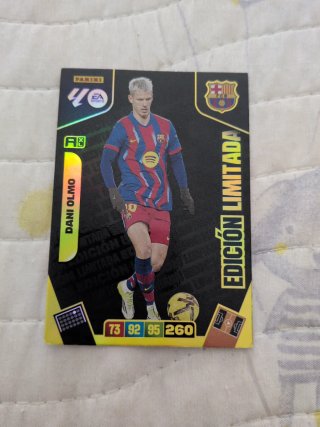 Cromo Adrenalyn Dani Olmo Edición Limitada