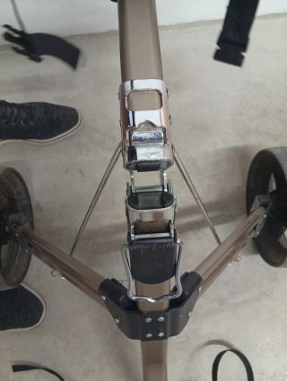 Carro de golf plegable