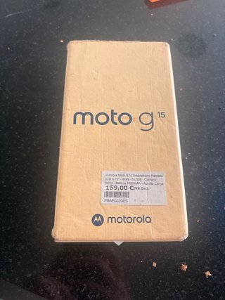Motorola Moto G15 Nuevo (Comprado 19/06/26)