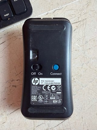 Teclado y Ratón Inalámbricos HP Negro