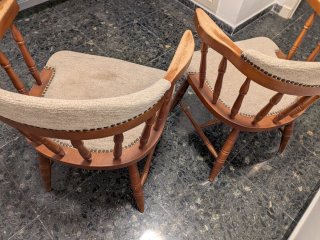 Juego de 2 sillas de comedor