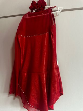 Maillot rojo niña 5/6 años