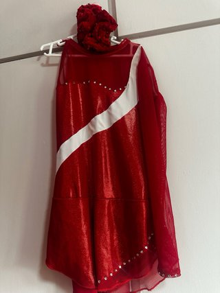 Maillot rojo niña 5/6 años