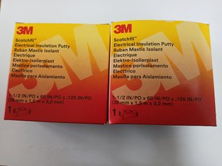 Lotto 2 Nastro 3M Scotchfil Mastice Isolante Elett