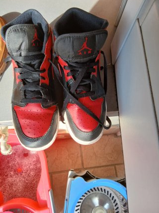 Scarpe Nike Uomo/Donna Rosse e Nere air