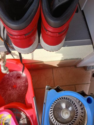 Scarpe Nike Uomo/Donna Rosse e Nere air