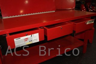 Banco Mesa Trabajo Metal 2000x640 mm - 65260 - Mader