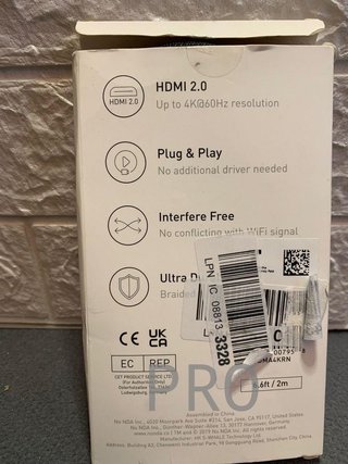 Cable usb C