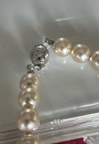 Collana perle avorio vintage
