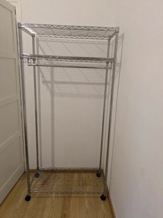 Scaffale metallico aperto Ikea
