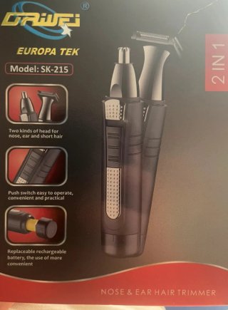 DRWEI Rasoio Taglia Peli Naso Orecchie SK-215