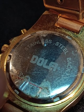 Orologio DOLA donna oro e beige