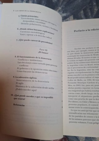Libro Las crisis de la democracia- Adam Przew
