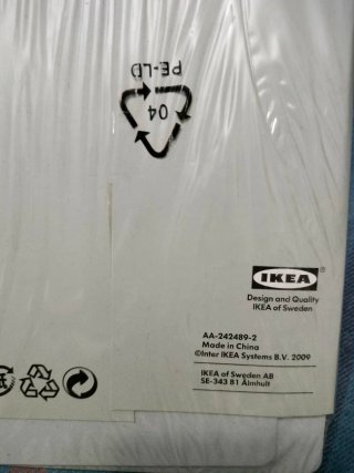 Paquete dos organizador de libros IKea