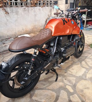 BMW K75 Scrambler Naranja