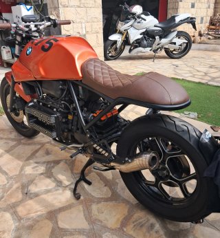 BMW K75 Scrambler Naranja