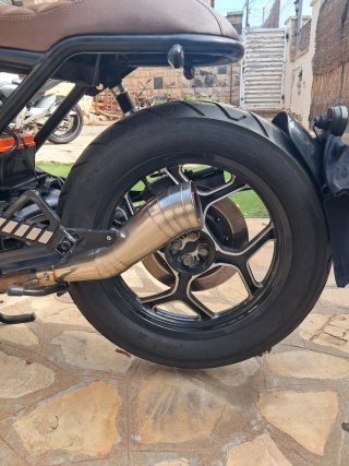 BMW K75 Scrambler Naranja
