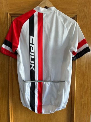 Maillot Spiuk Blanco/Rojo/Negro Talla L