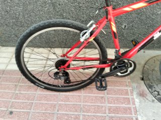 Bicicleta Montaña Roja Schwinn
