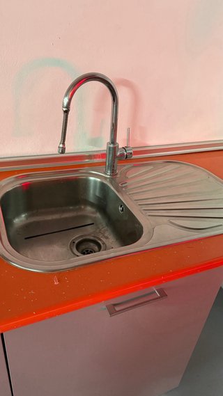 Cocina fregadero vitro campana