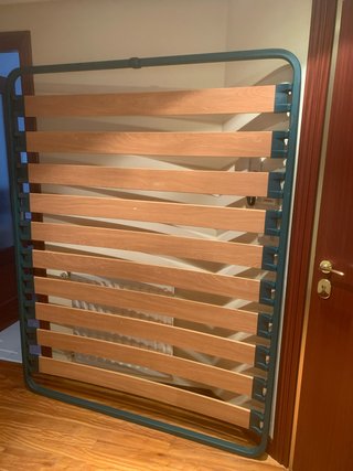 Somier de láminas flex madera y metal