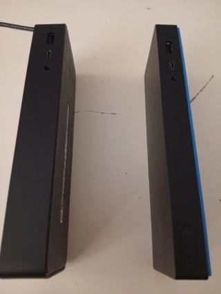 Dockstation HP Negro y Azul