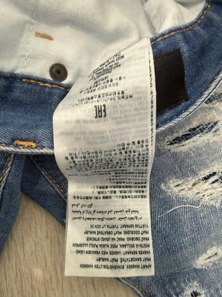 Pantalón vaquero Dsquared2 desgastado