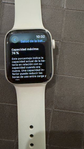 Apple Watch S5 44mm GPS Gris/Plata