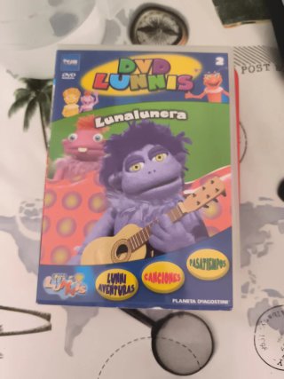 Lote DVDs Infantiles Pocoyo, Lunnis y Rey León