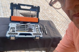 Juego brocas y puntas multimaterial
