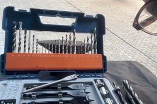 Juego brocas y puntas multimaterial