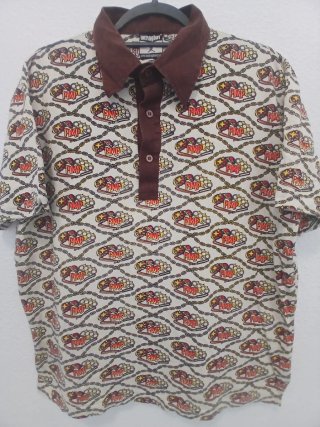 Camisa Polo Vintage XL Estampada